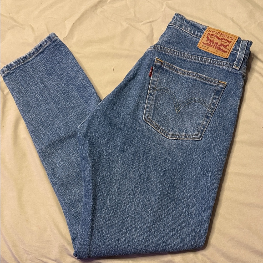 Levi's Women's Blue Straight Leg Jeans